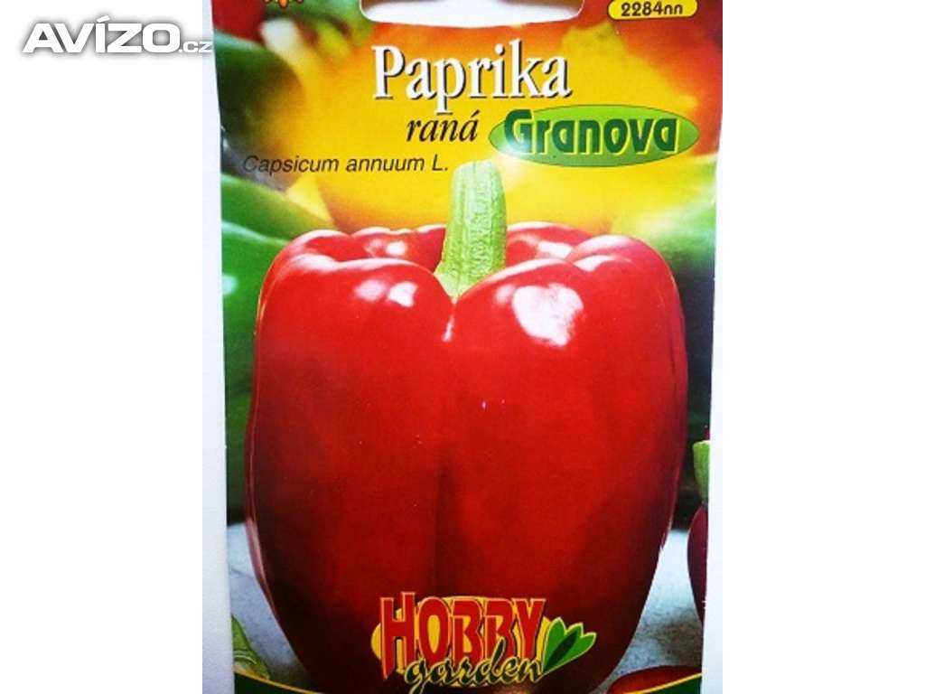 Paprika raná-Granova: semena /www.levna-semena.cz
